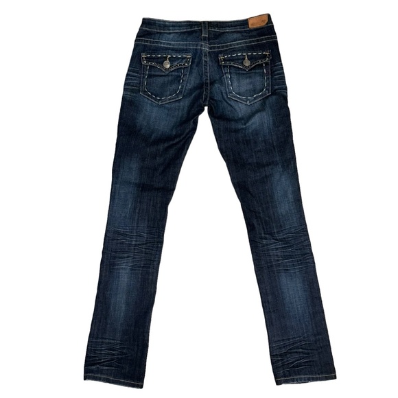 Vigoss Collection Straight Leg Flap Pocket Jeans Women’s Size 3 - Picture 3 of 9